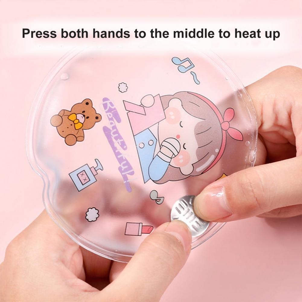 Winter Hand Warmer Cartoon Gel Liquid Heat Pack Pocket Portable Mini Hand Warmer