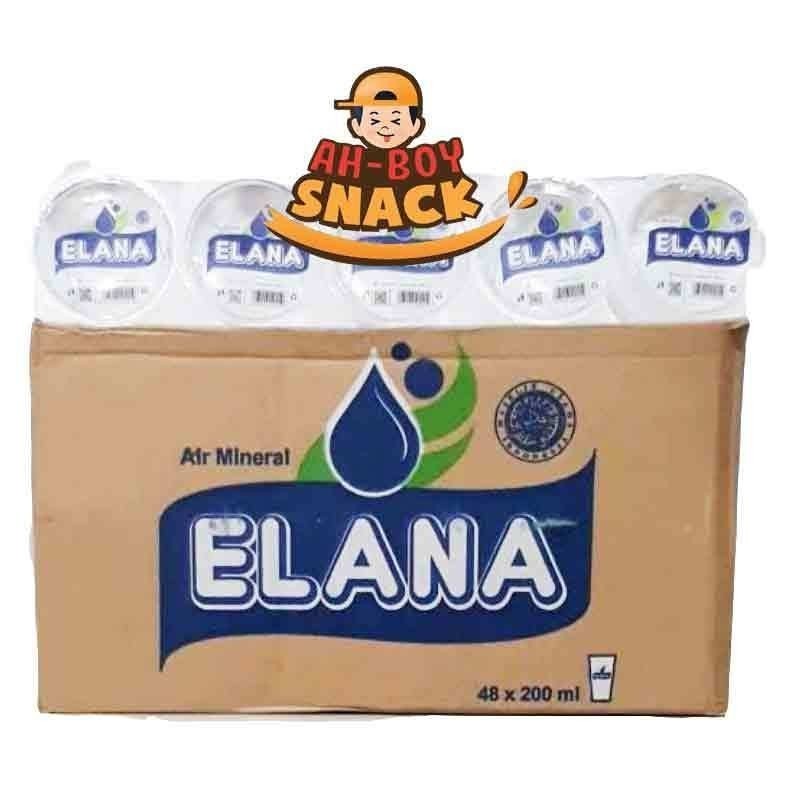 

[GRAB/GOJEK] ELANA CUP AIR MINERAL GELAS 220ML ISI 48 PER DUS