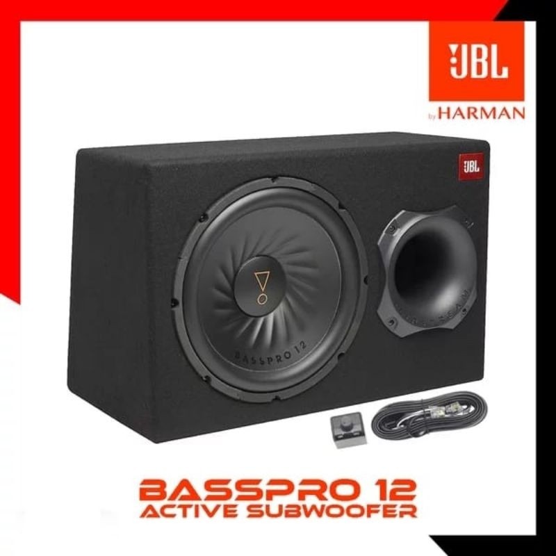 Subwoofer Aktif Mobil JBL BASSPRO 12 inch - Bassbox JBL 12" BASSPRO12 ORIGINAL JBL