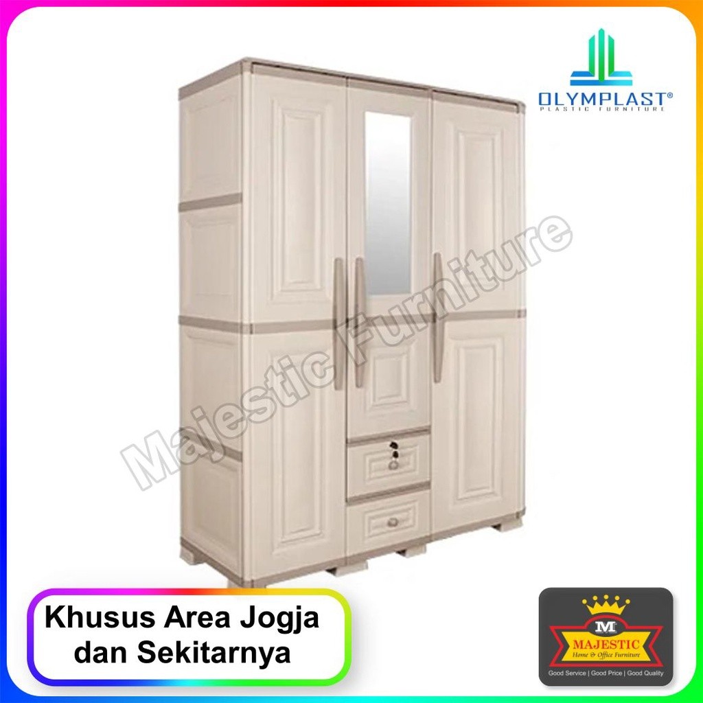 Lemari Pakaian Plastik - Olymplast OTC 03 PL - Modern - Jogja