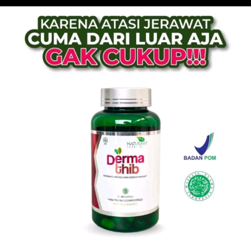 

KAPSUL DERMATHIB OBAT JERAWAT & BEKAS NYA ASLI 100%