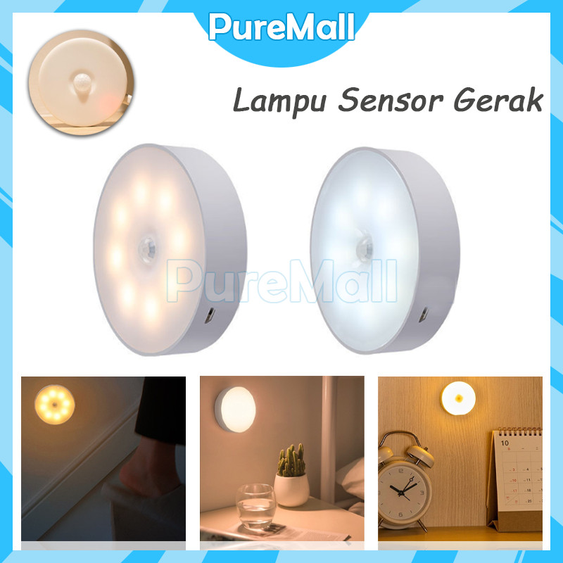 Lampu Malam LED Sensor Gerak / Lampu Sensor Gerak / Lampu Tidur LED