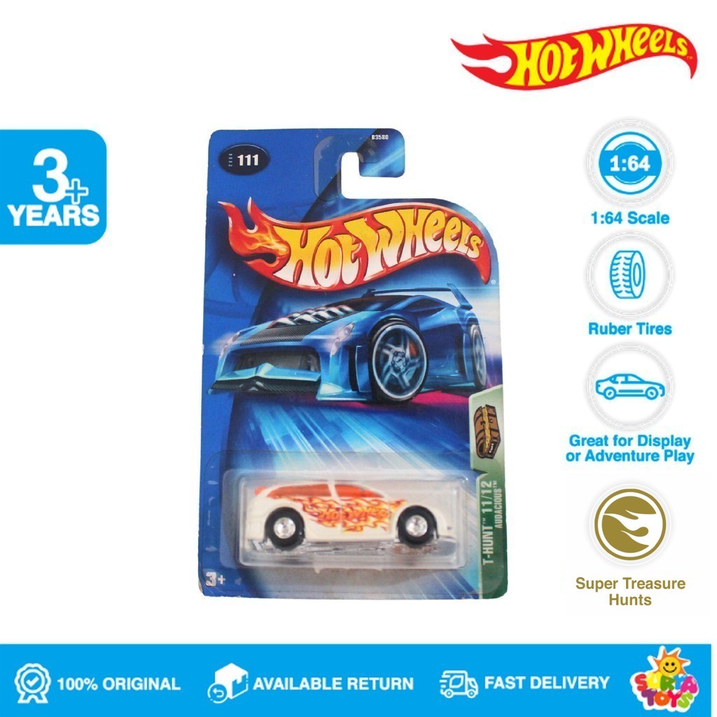 Hot Wheels Super Treasure Hunt Old Card