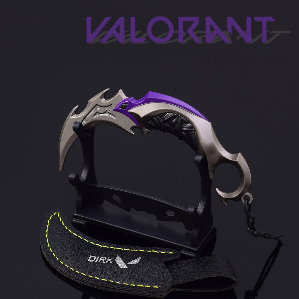 Valorant Weapon Meele Reaver 2.0 Karambit Melee New 12cm Game Peripheral Metal Mini Uncut Blade Weap