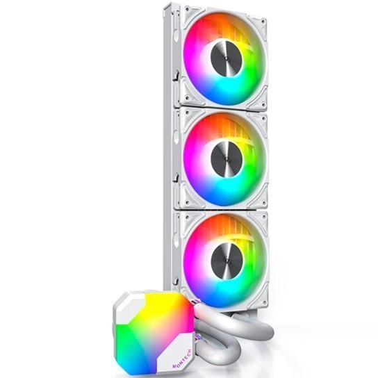MONTECH HYPERFLOW 360 ARGB WHITE - 360MM Liquid CPU Cooler - White