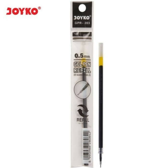 

Refill isi ulang Pulpen Gel JOYKO GPR-203 0.5mm per pcs