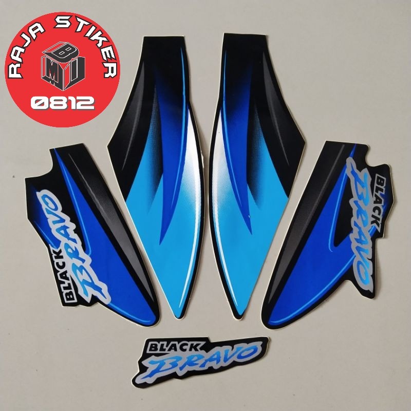 striping suzuki bravo 1998 black bravo jet cooled berkualitas termurah