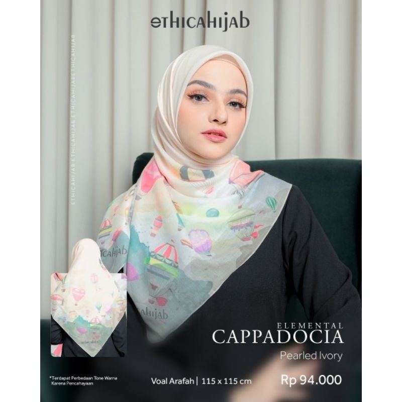 Jilbab Segiempat voal  Elemental cappadocia by ethica hijab