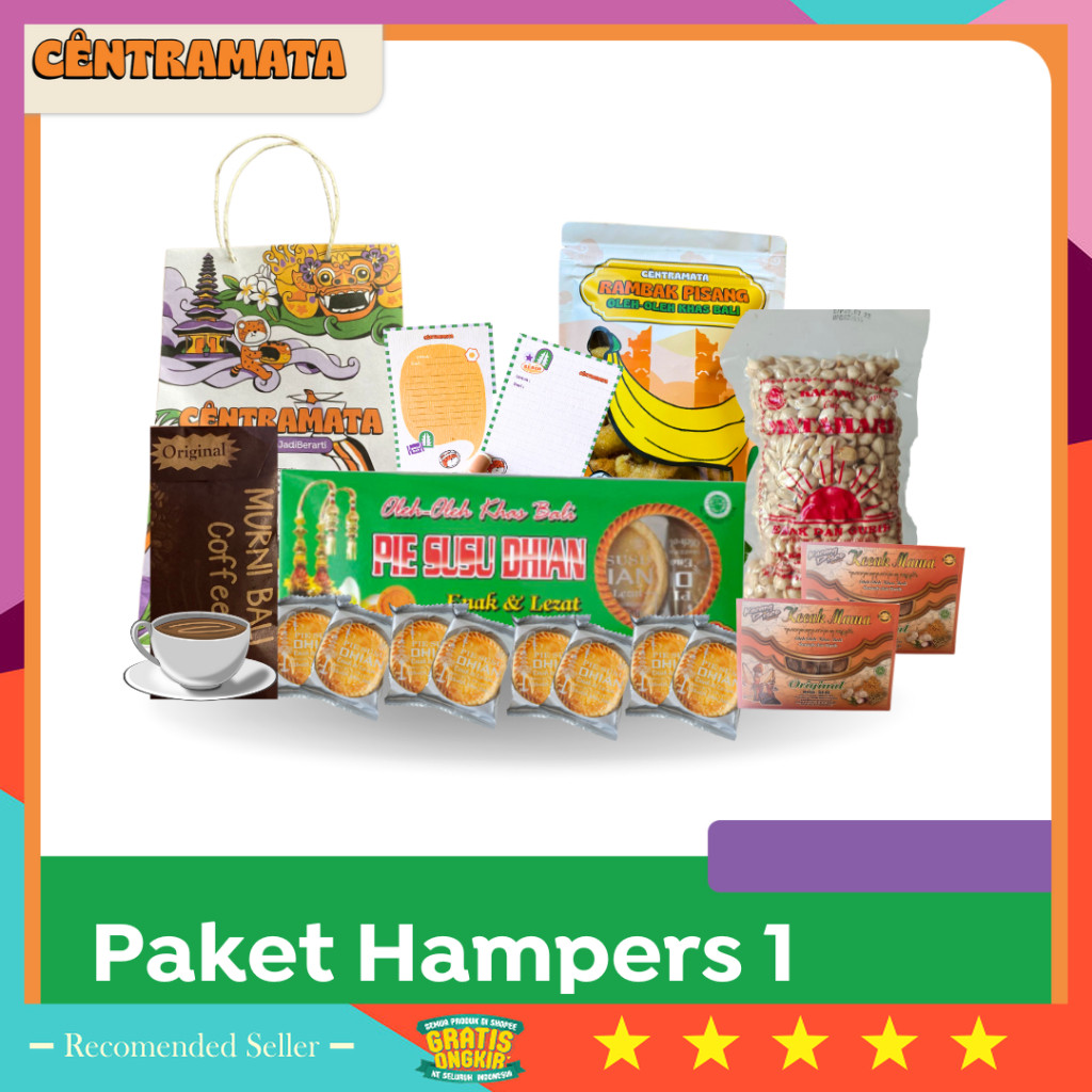 

Cocok buat pacar kado istri suami hampers murah natal / Hampers Khas Bali 01