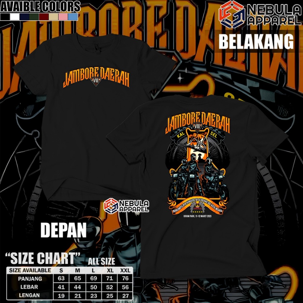 Kaos Jamda KAOS JAMDA JATENG 2023, Kaos CB-KAOS JAMBORE