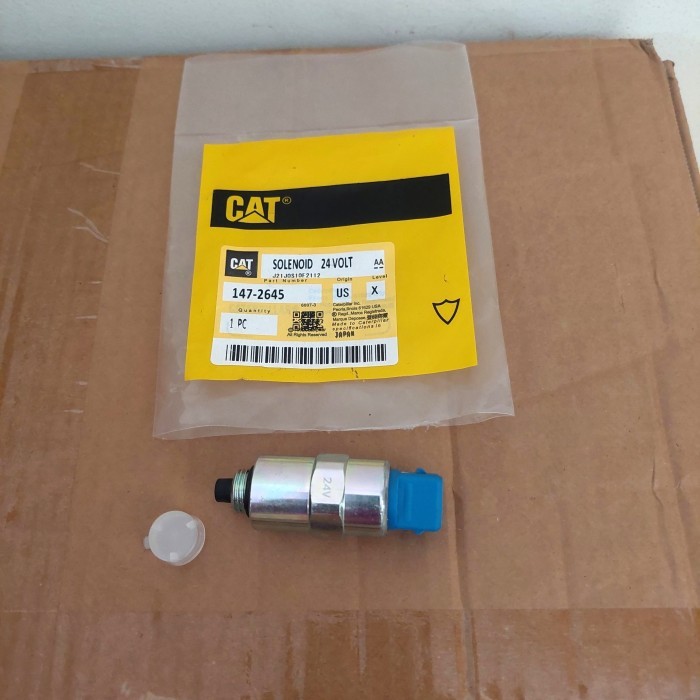 Solenoid 24v 147-2645 Selenoid 320D2 C7.1 24 Volt 1472645 Solenoid Supply Pump 147 2645 24v