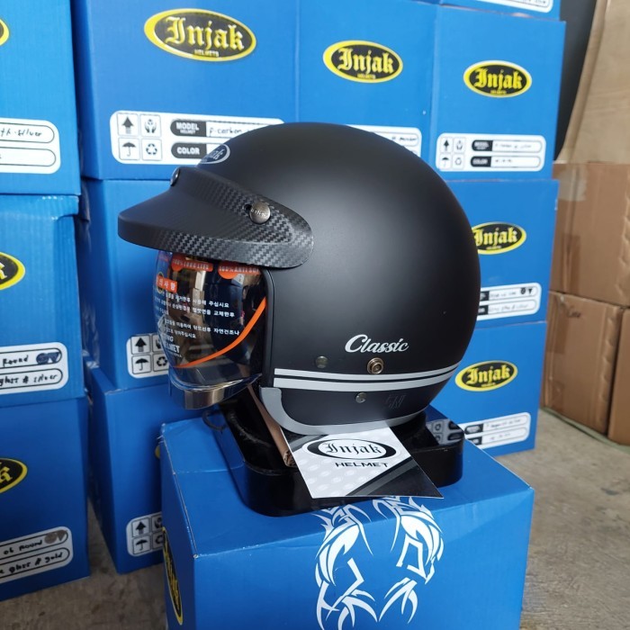 HELM RETRO INJAK O6 CLASSIC 100% ORIGINAL