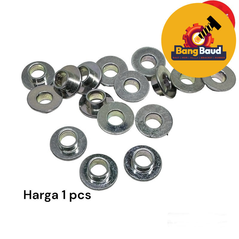 RING BODI M6 BAUT 10 BOS RING TOPI PENDEK ORI