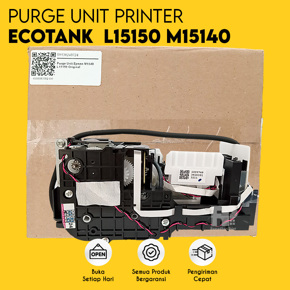 Purge Unit Pompa Epson EcoTank M15140 L15150 Original Pompa Pembuangan Printer M 15140 L 15150 Assy 