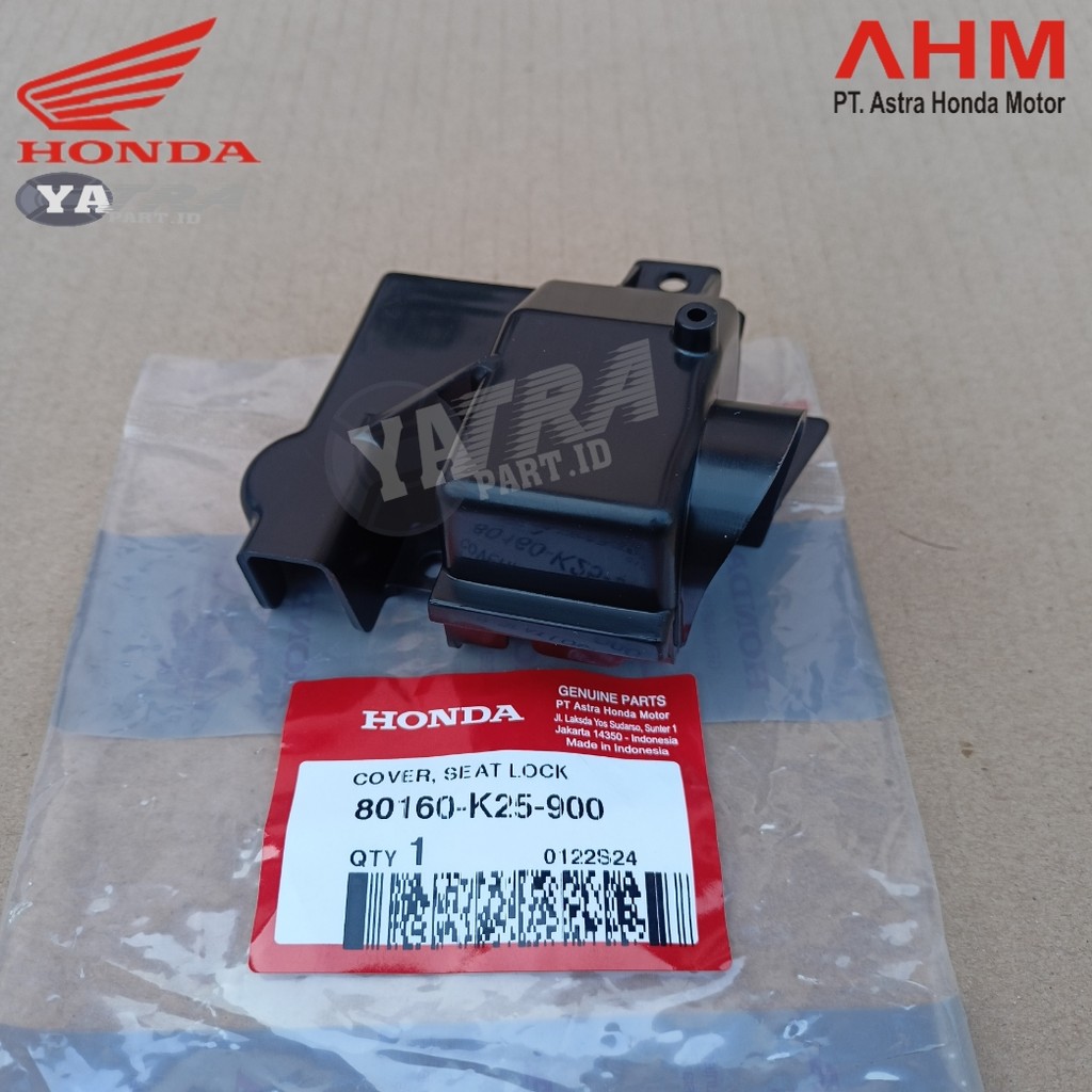Cover seat tutup dudukan kunci jok beat fi K25 2012-2014 esp 2015 original AHM