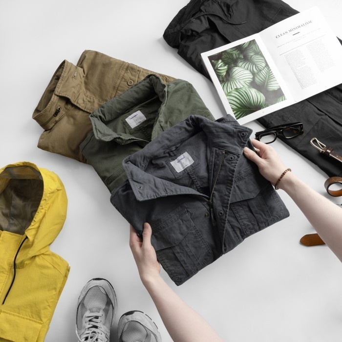 Jacket Parka Pria M65 & Military Jacket