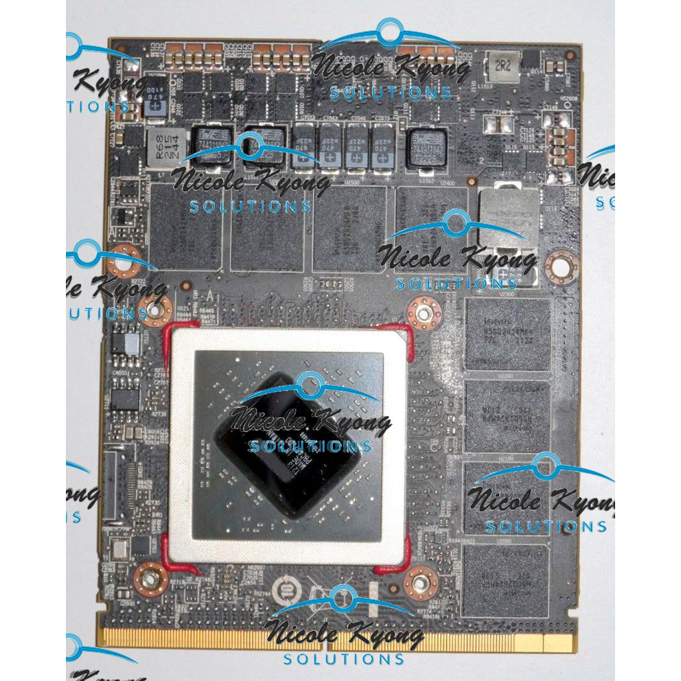 100% Working 06W46K 6W46K 109-C29647-00 M8900 HD6970M HD 6970M 2G GDDR5 for Dell M17x R3 R4 R5 M6600