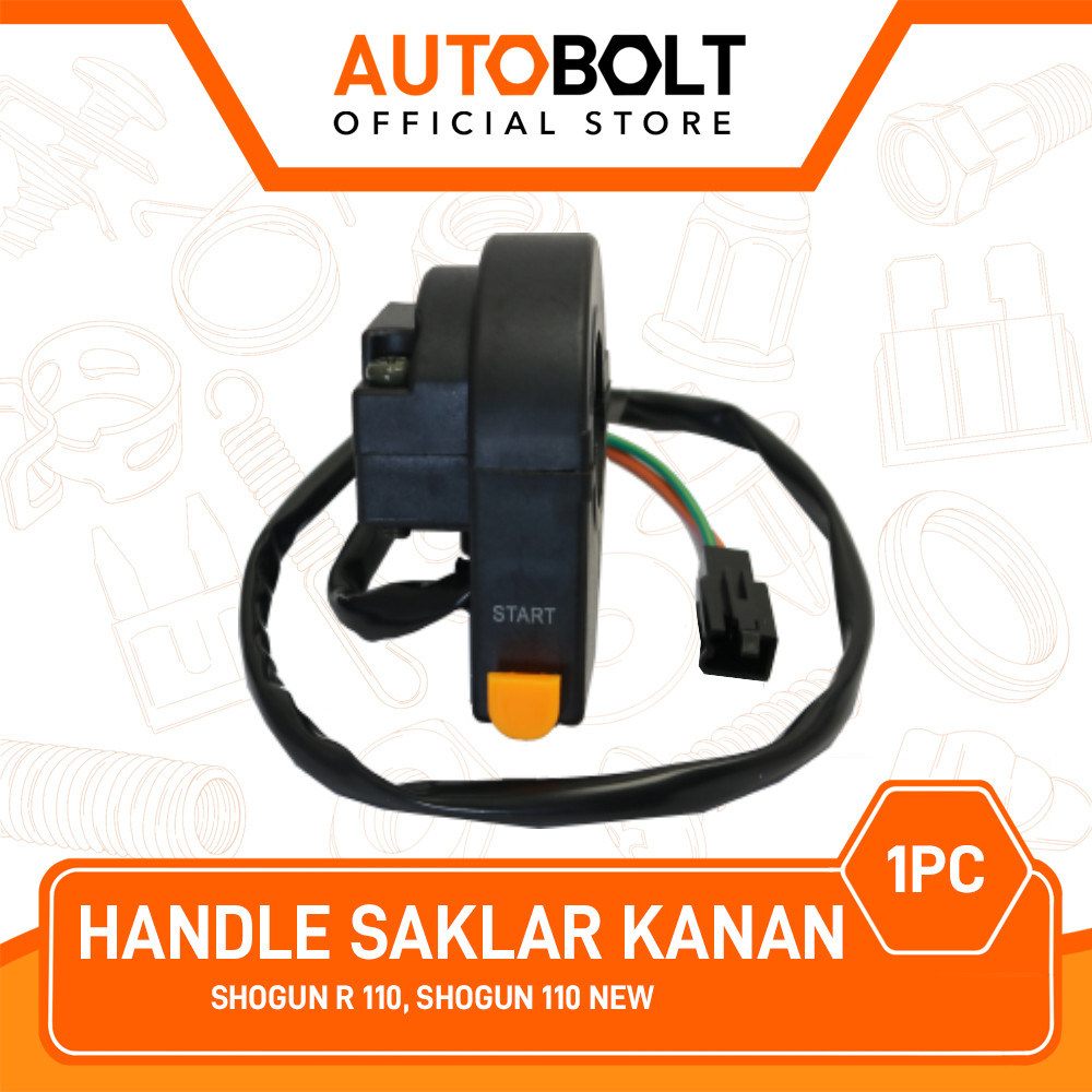Handle Switch Kanan Shogun R 110 & Shogun 110 New Saklar Tombol Handel Holder Hendle Hendel Swit Sta