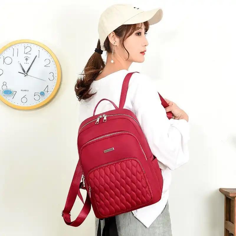 PROMO SIAP KIRIM RANSEL TAS CHIBAO BESAR BORDIR TERBARU TAS RANSEL WARNA HITAM, MAROON, NAVY, MERAH 