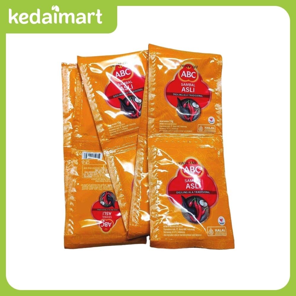

ABC Sambal Asli Renceng 10 x 15 Gram