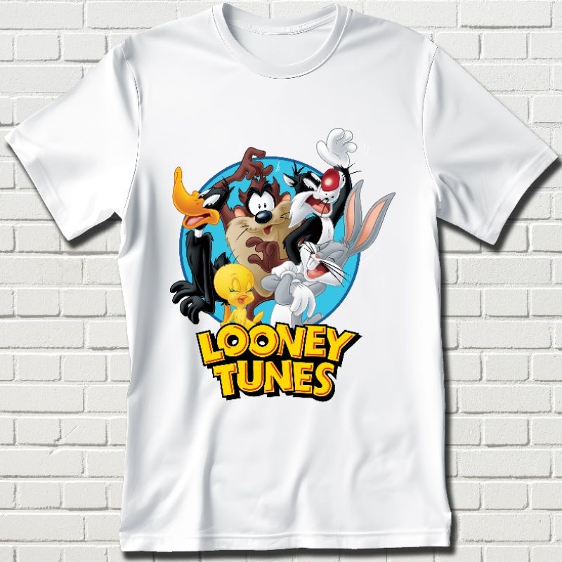 TSHIRT UNISEX LOONEY TUNES || BAJU KAOS LOONEY TUNES || KAOS DISTRO PREMIUM
