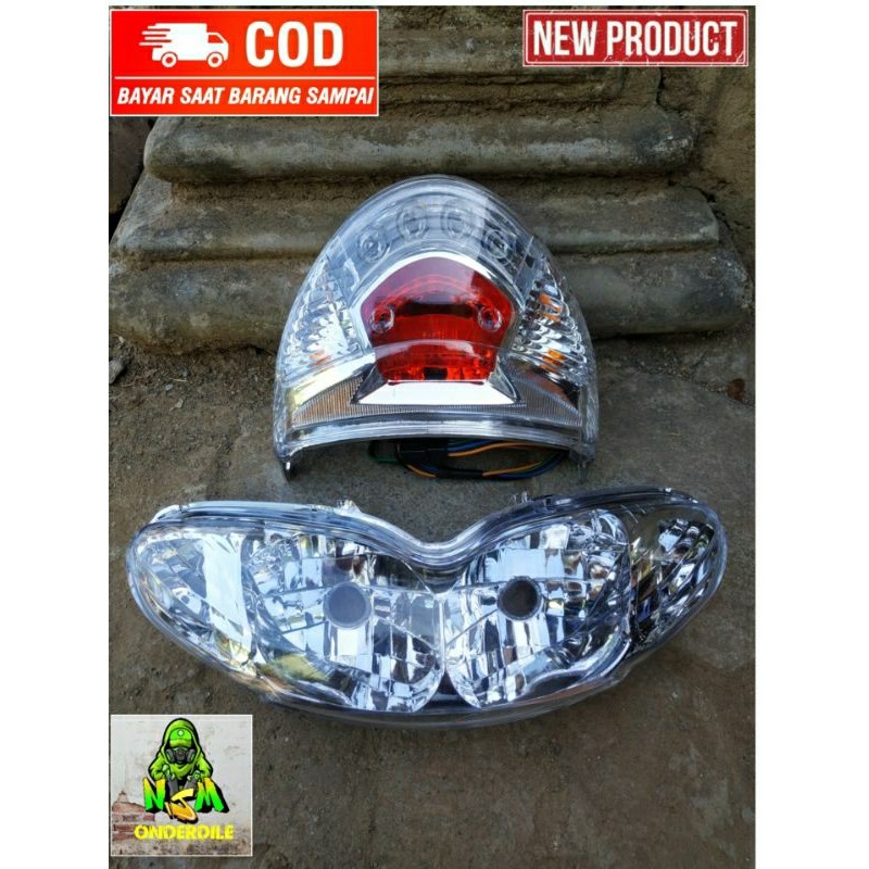 Reflektor lampu depan dan belakang jupiter z lama / jupiter z cw