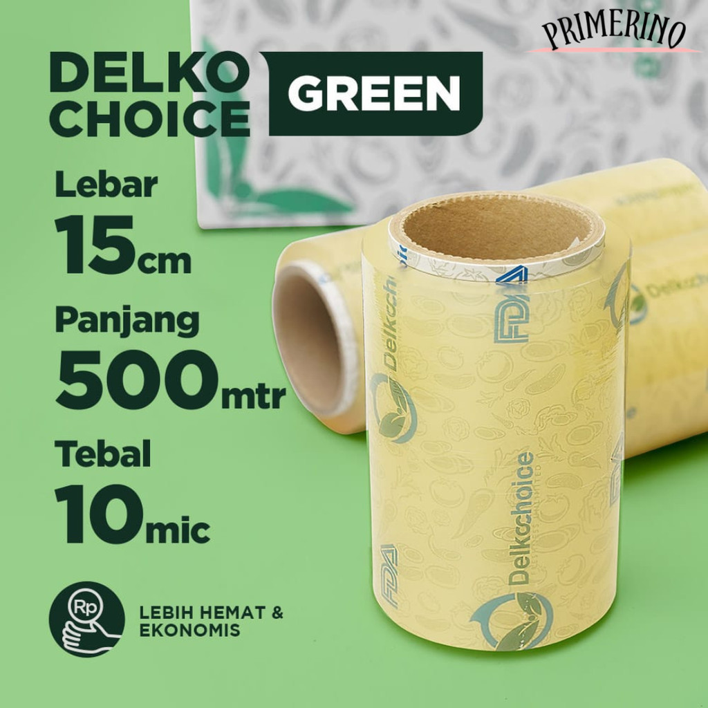 Plastik Cling Wrap 15cm x 500 Meter Food Grade - Plastik Pembungkus Makanan - Plastik Wrapping - Foo
