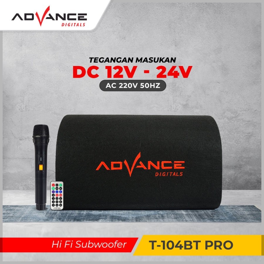 Advance Speaker T-104BT Bluetooth Portable