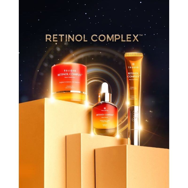 Trueve Retinol Complex Series | Serum, Moisturizer, Eye Serum Trueve Retinol