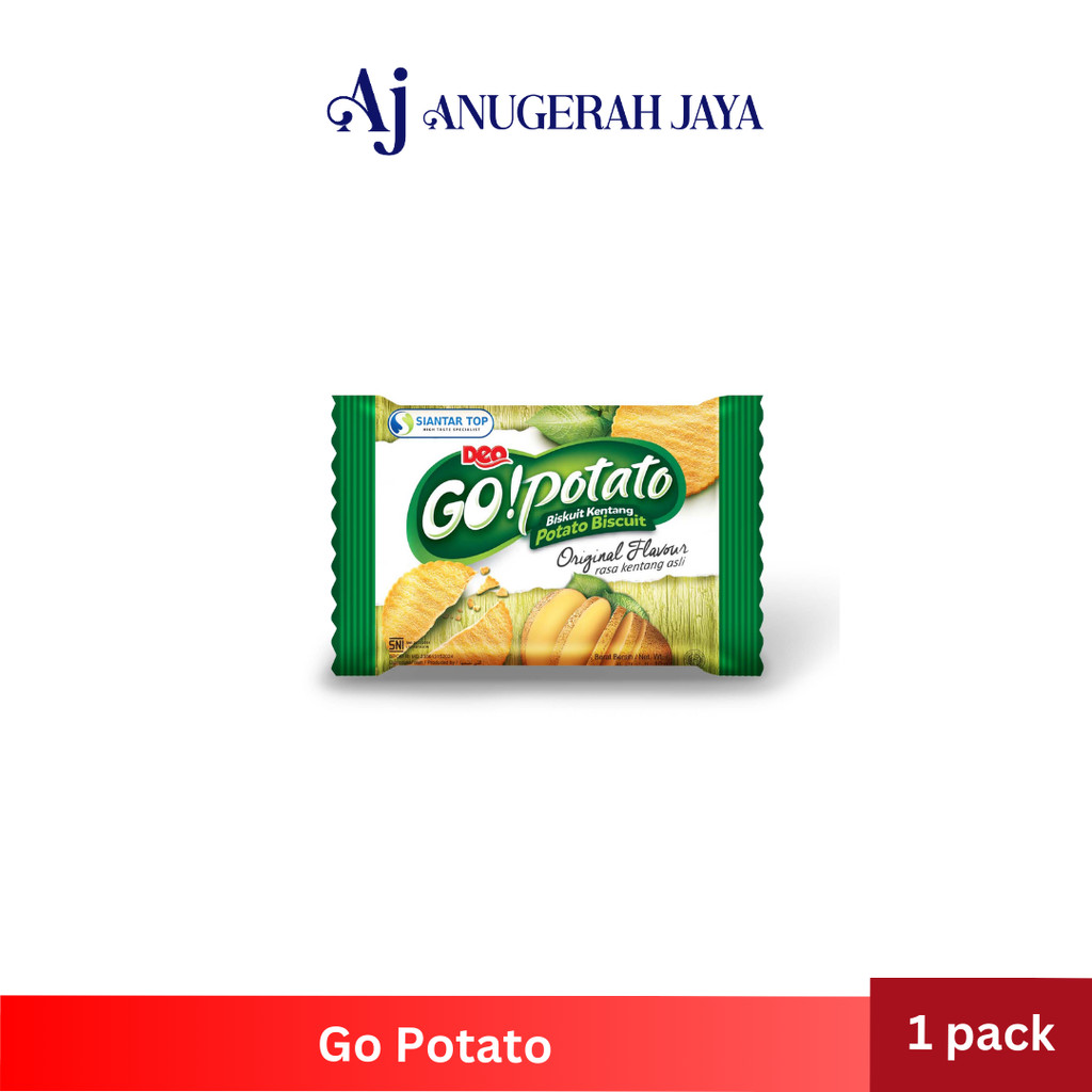 

GO POTATO Biskuit Kentang 1 pack isi 20 bungkus