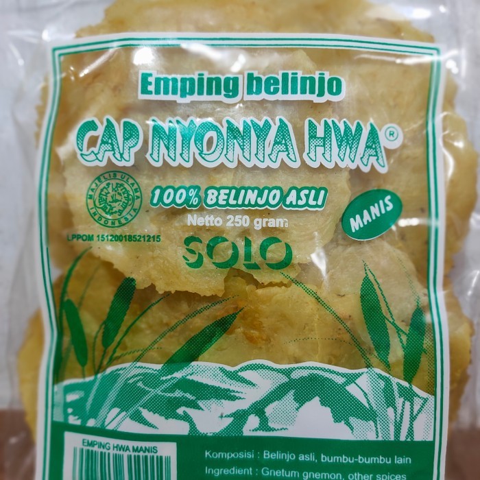 

Best- keripik emping manis 250gr