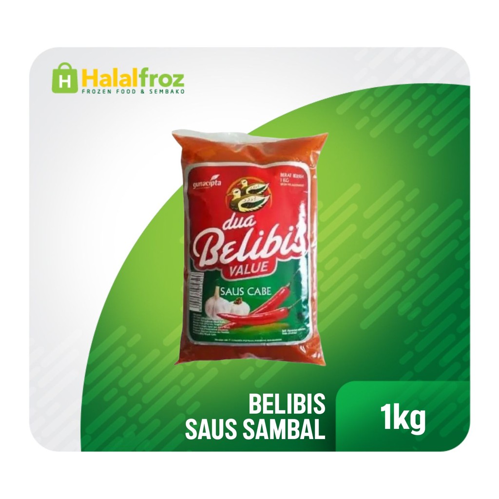 

Saos Sambal Cabe Belibis Value 1 KgGosend Ready, Paling murah, Terlaris