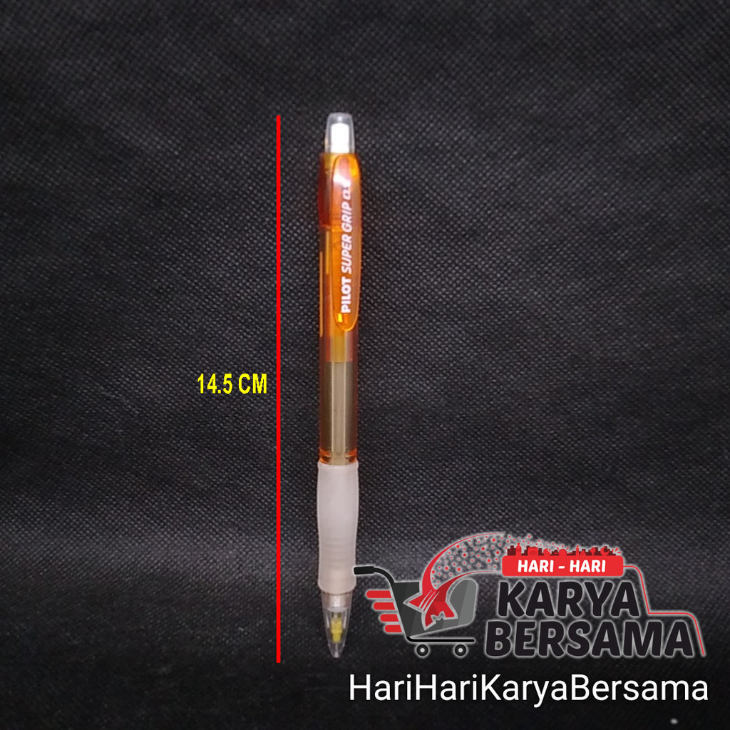 

PILOT MECHANICAL PENCIL SUPER GRIP 0.5MM H-185N O 1PCS