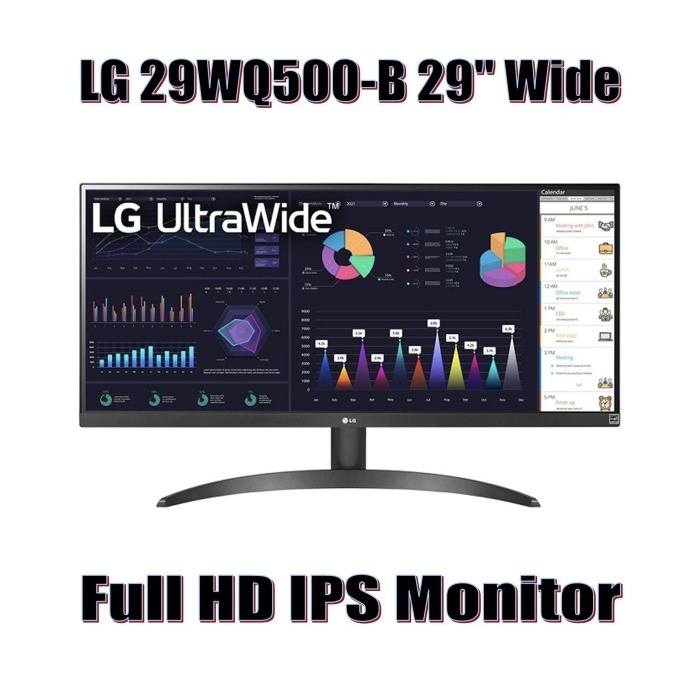 Monitor LG 29WQ500-B IPS 29inch Ultrawide 100Hz 29WQ500