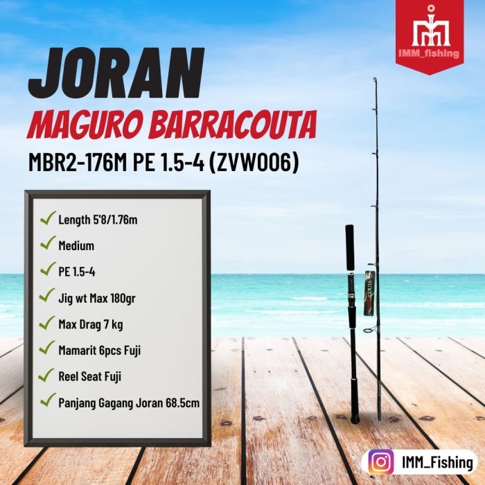 Joran Laut MAGURO BARRACOUTA 170 PE 1,5-4 - 176 PE 1.5-4