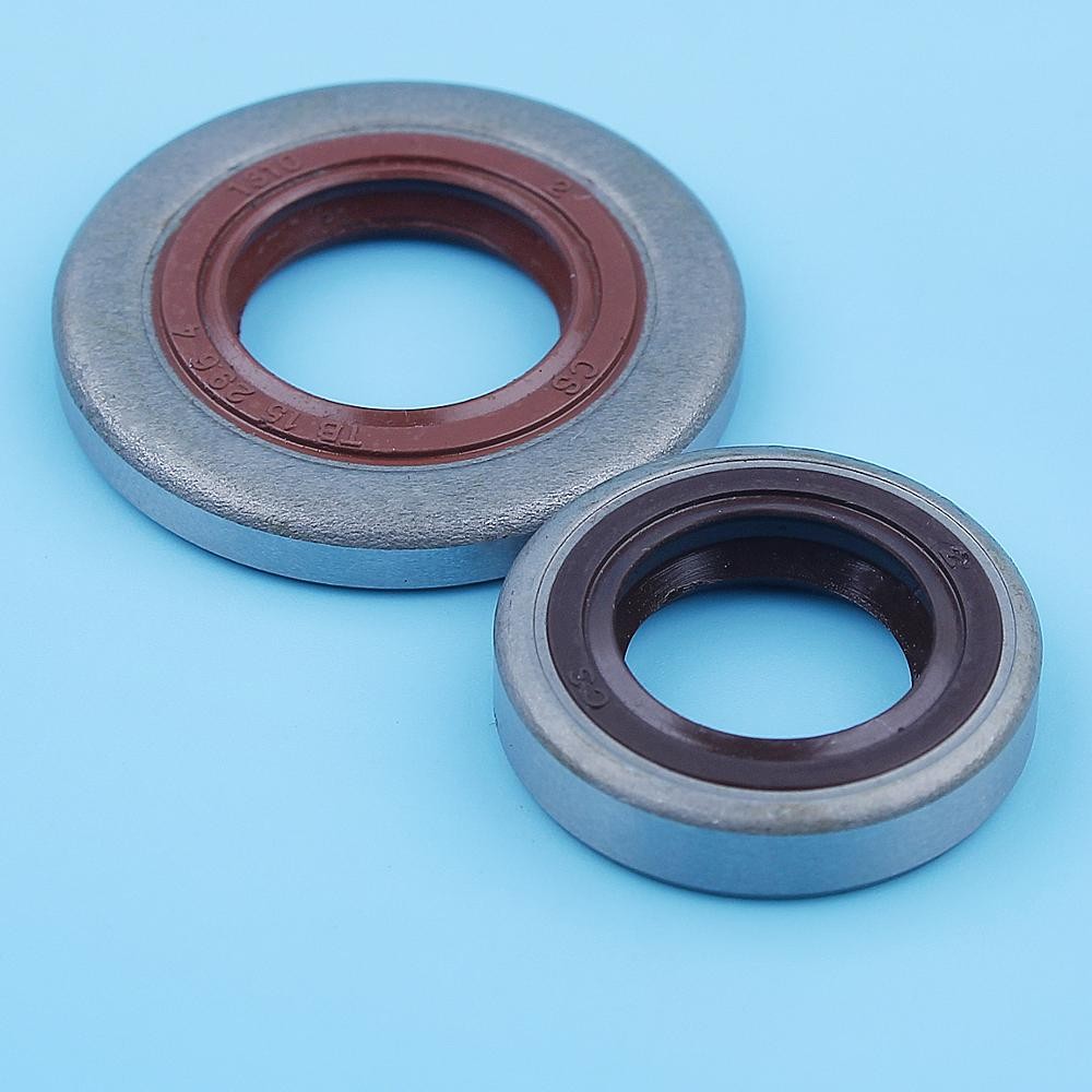 Crankshaft Oil Seal Set For Stihl FS360 FS420 FS500 FS550 SR380 SR400 SR420 BR320 BR340 BR380 BR400 