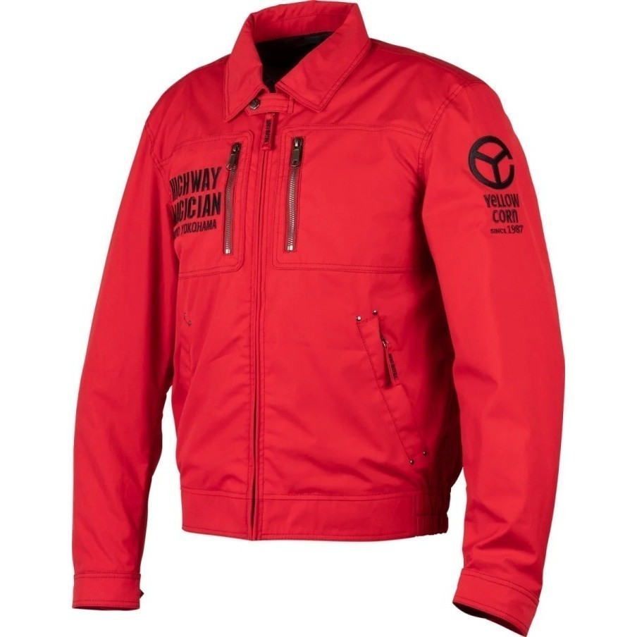 Yellow Corn YB-4100 Cotton Red Jacket