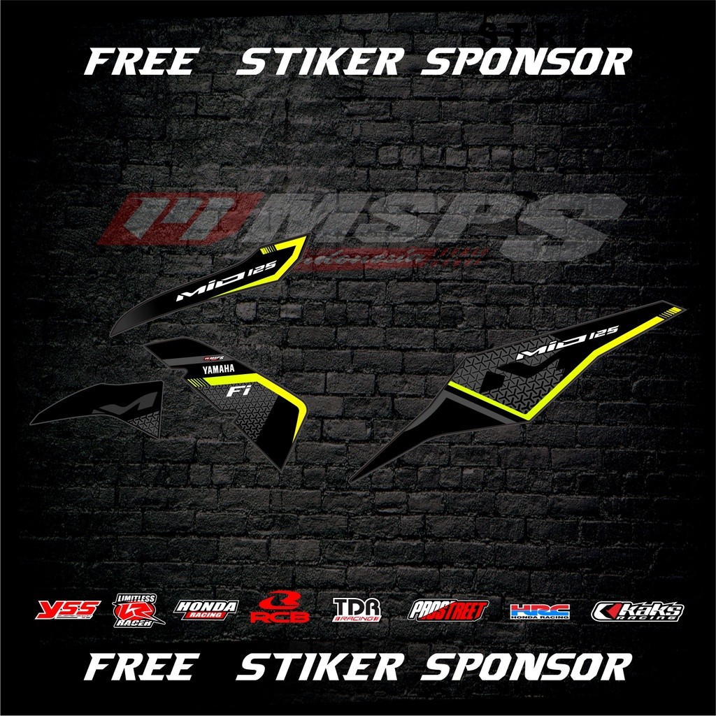 STIKER STANDAR MIO M3 | MIO 125