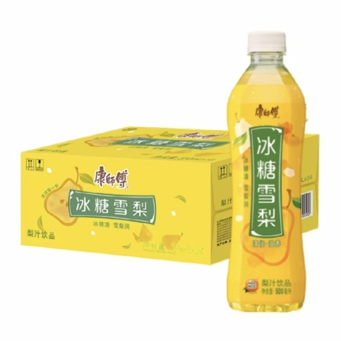 

KANG SHI FU SUGAR SNOW PEAR JUICE 500ml TEH PIR GULA BATU