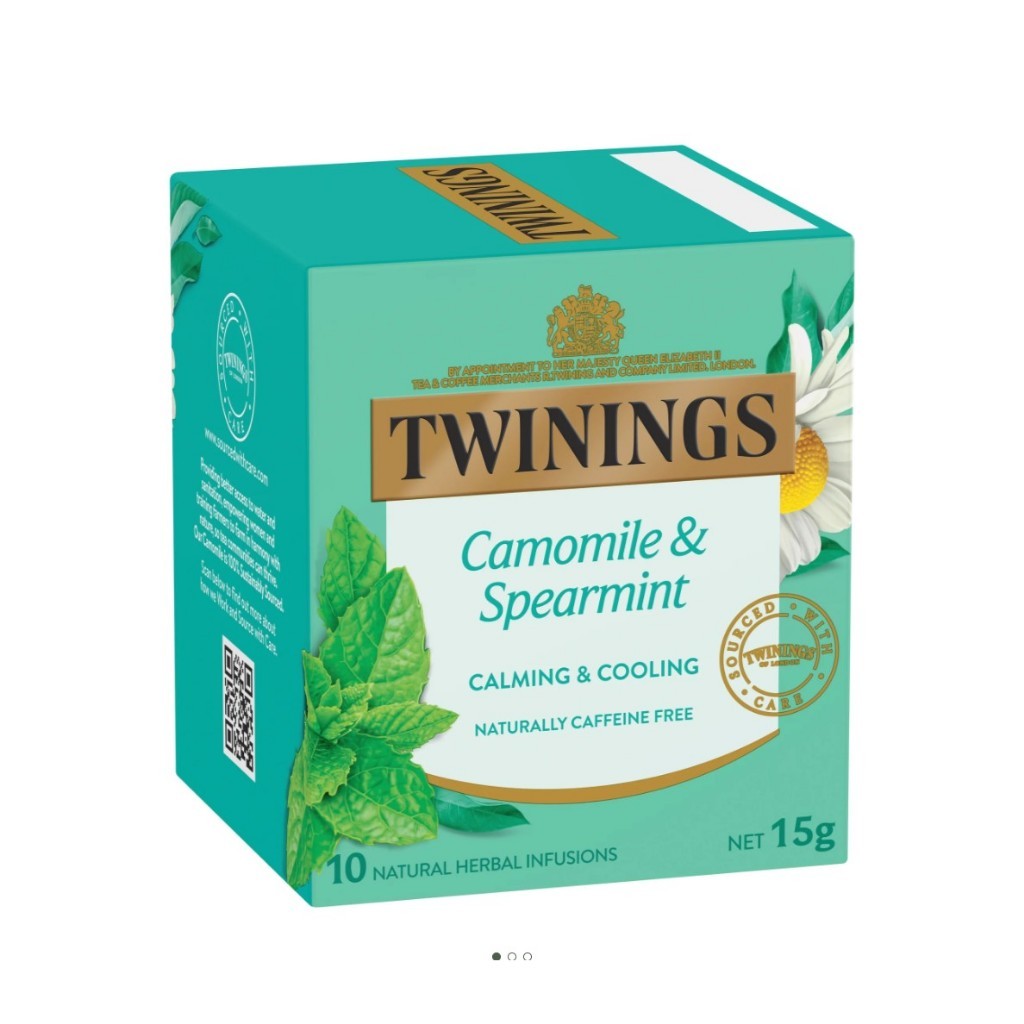 

Twinings Camomile & Spearmint Tea Bags 10pk 15g