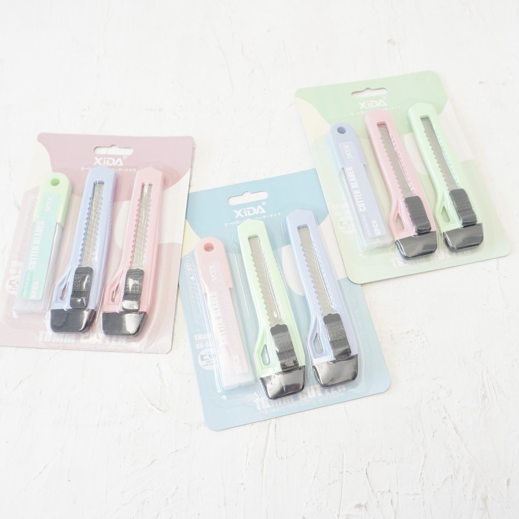 

GUNTING CUTTER XIDA STAINLESS STEEL/ PISAU CUTTER