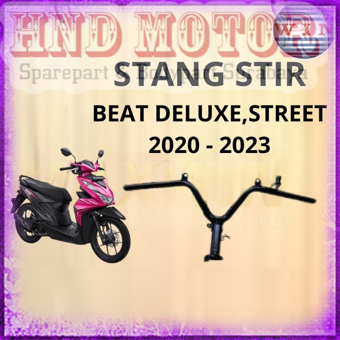Stang Stir Honda Beat Deluxe Beat Street Tahun 2020 - 2023 Merk Win Kualitas Original