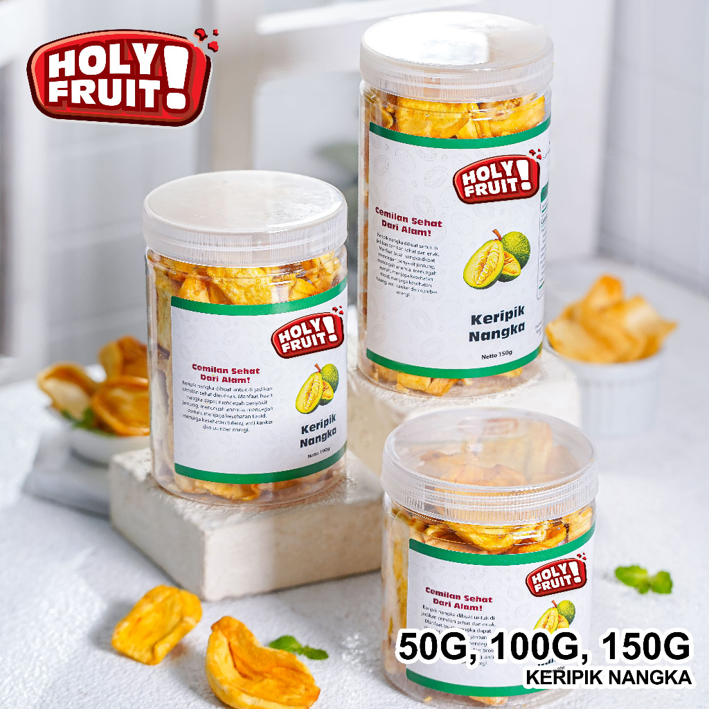 

Holy Fruit Keripik Buah Nangka 50g 100g 150g Asli