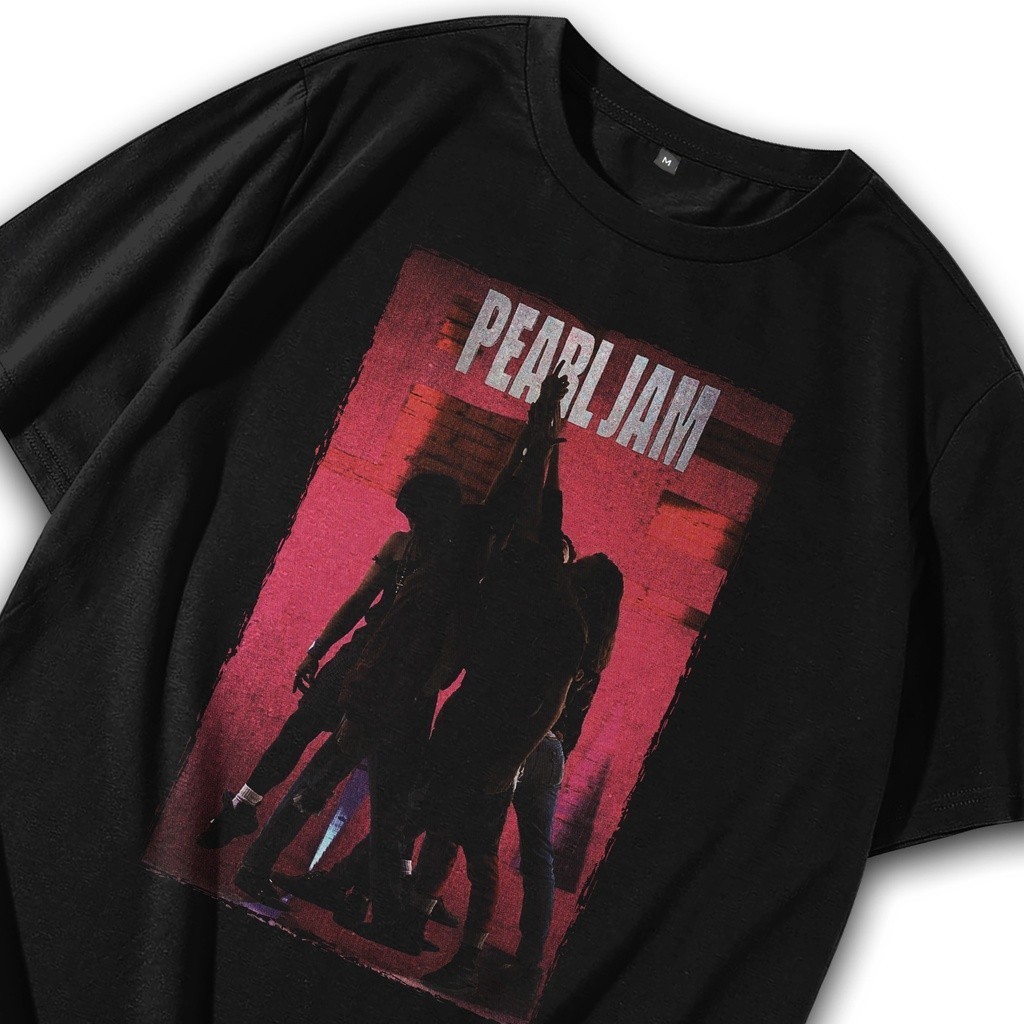 Kaos Baju Band Rock Pearl Jam /  Baju Distro Musik Pria Wanita Premium T Shirt Vintage Vol 435 | Kao