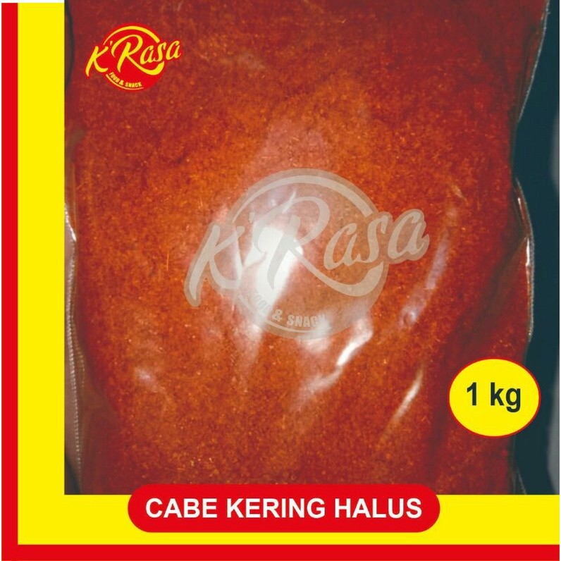 

Cabe bubuk halus 1 kg ,cabe asli pedassss. Cocok untuk baso aci, seblak dll