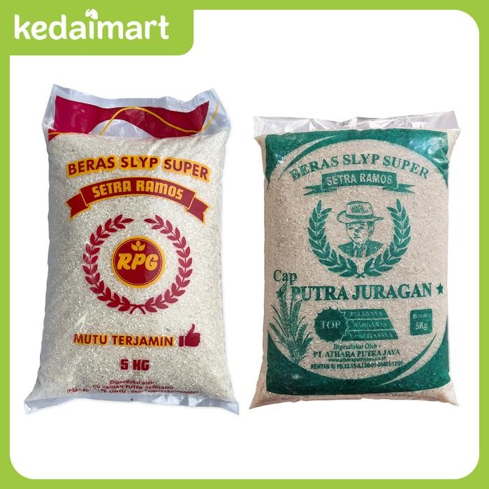 

dijual_Beras Slyp Super Setra Ramos 5 Kg