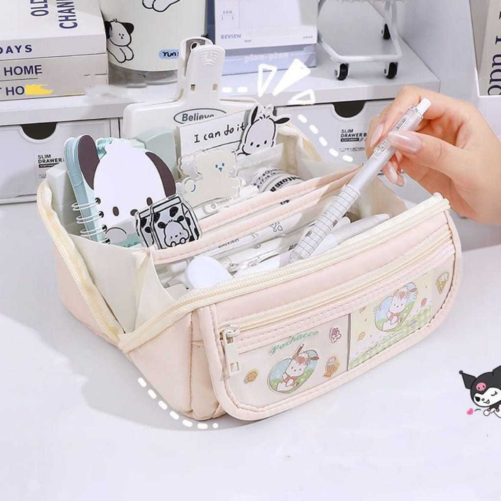

JAMIN MURAH !!!SANDBOX - KP193 9 LAPIS TEMPAT PENSIL KOTAK PENSIL BERKAPASITAS BESAR ALAT TULIS SEKOLAH STATIONARY SANRIO KUROMI MELODY CINNAMOROLL KARTUN(BISA LANGSUNG ORDER)