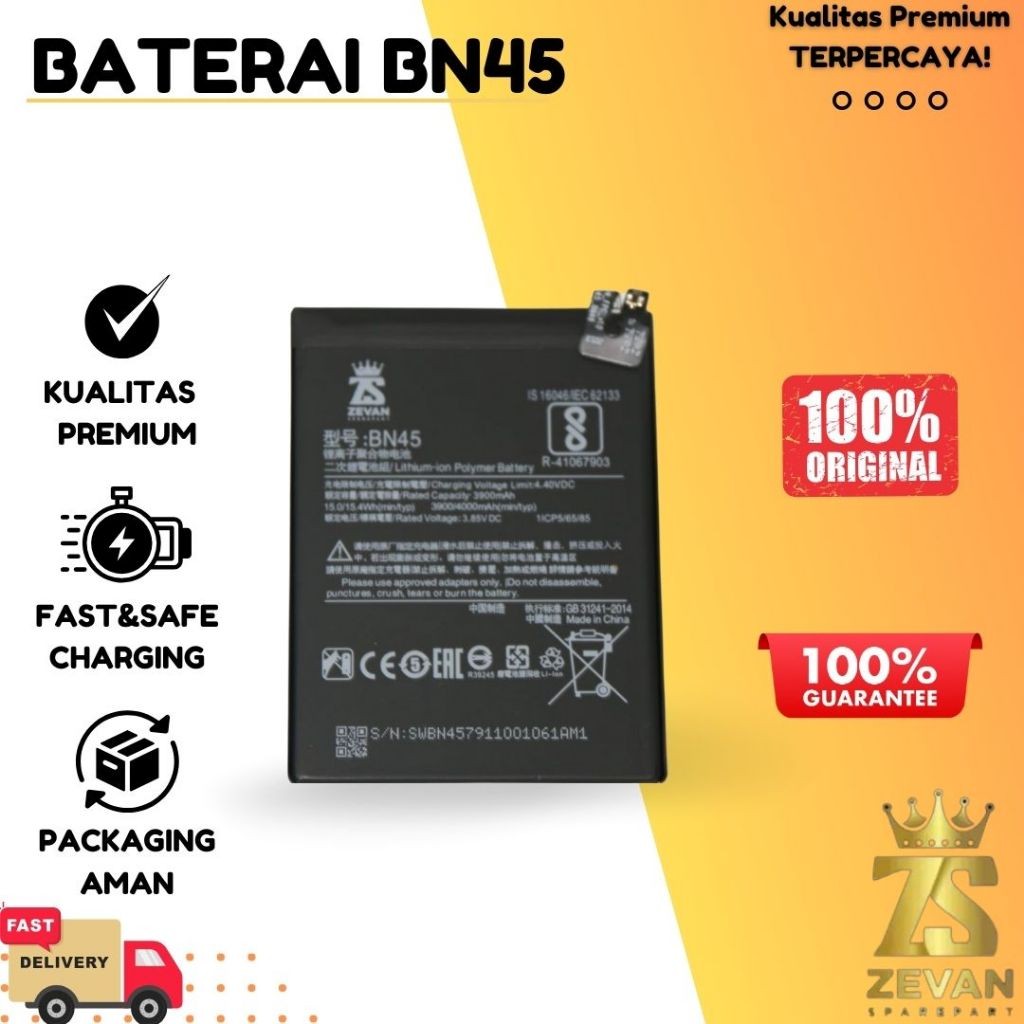 Baterai Xiaomi BN 45 ( Redmi Note 5/ Redmi Note 5 Pro )