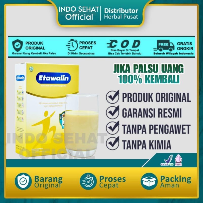 

ETAWALIN Asli Original Paket Hemat 3 Box Susu Kambing Halal BPOM