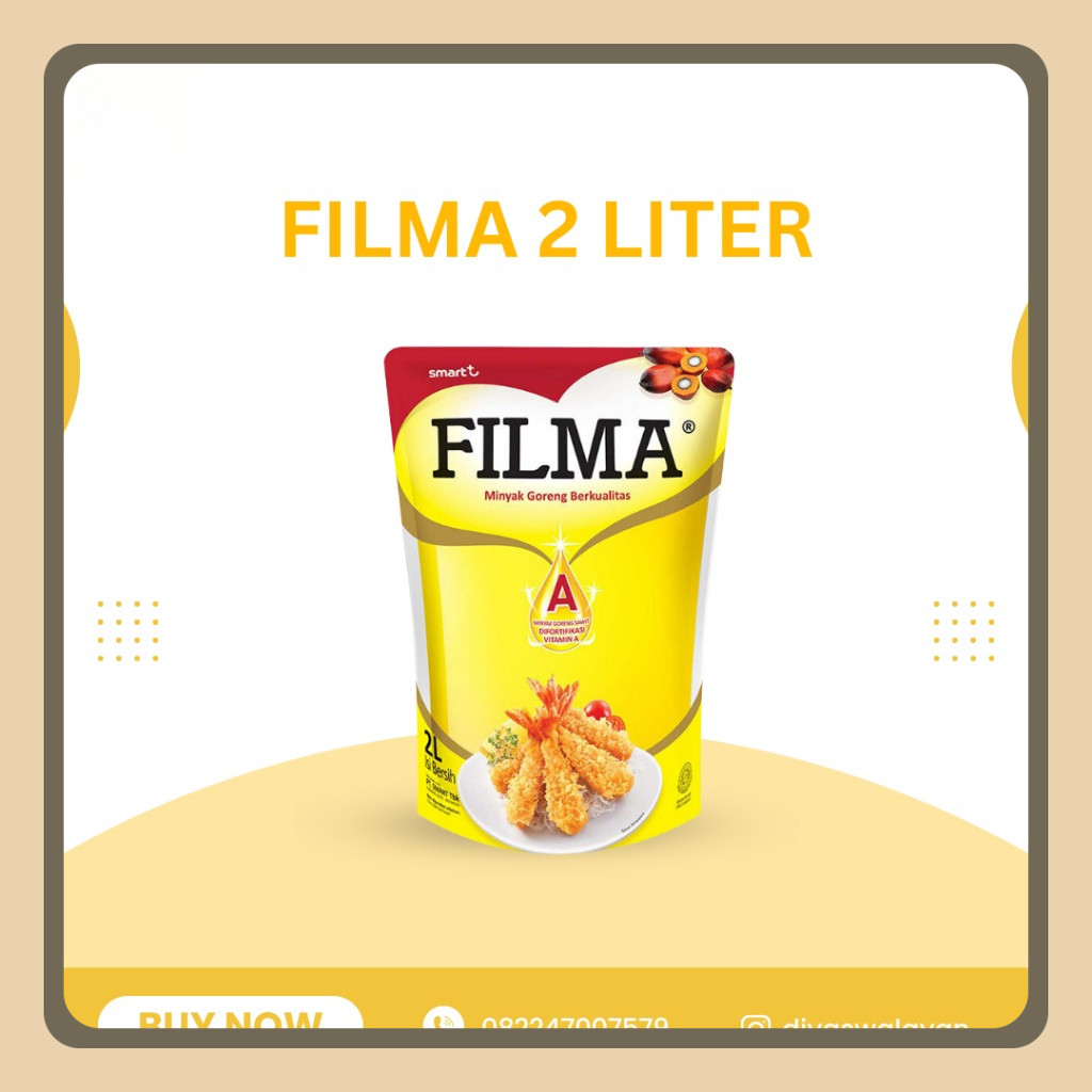 

MINYAK FILMA POUCH 2 LITER